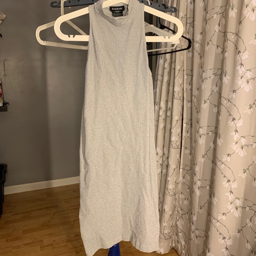 Bebe halter neck dress